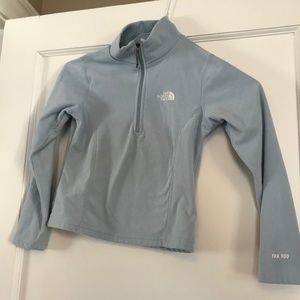 The North Face Girls quarter zip Size Small